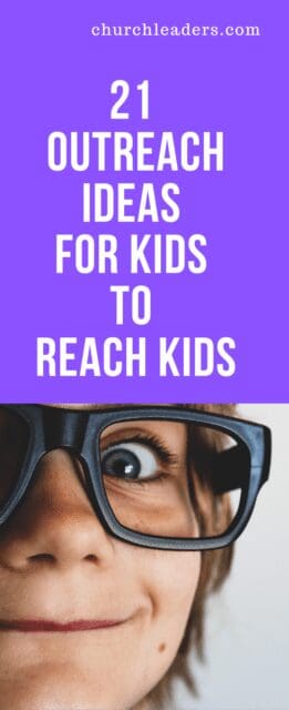 outreach ideas for kids