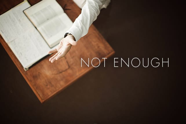 10 Good Things that Aren't Good Enough Reasons to Become a Pastor