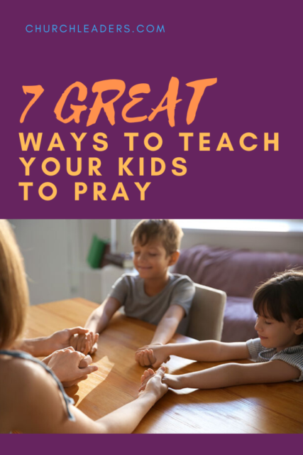 teach kids to pray