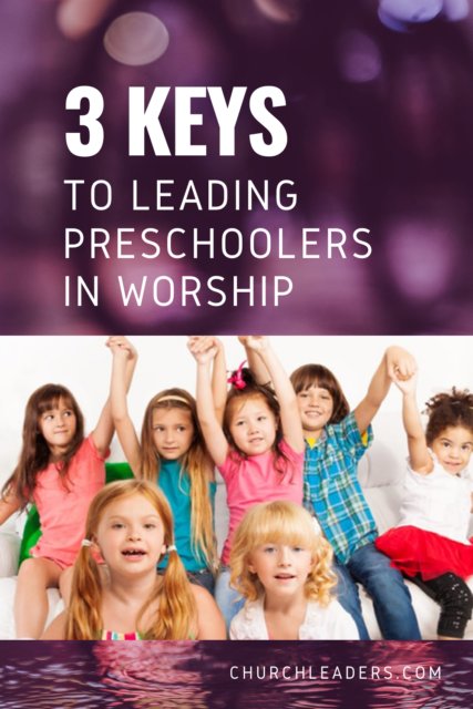 leading preschoolers in worship