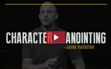 Character with Anointing