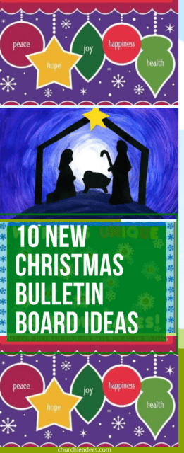 Christmas bulletin board