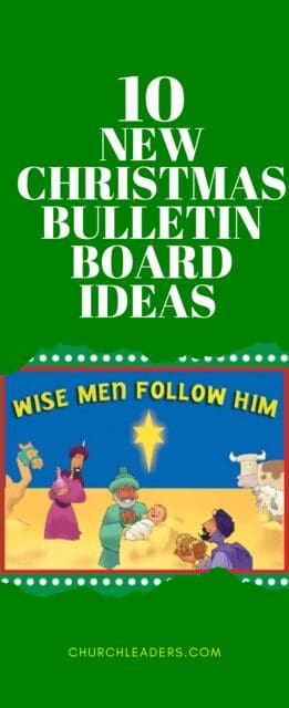 Christmas bulletin board