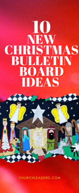 Christmas bulletin board