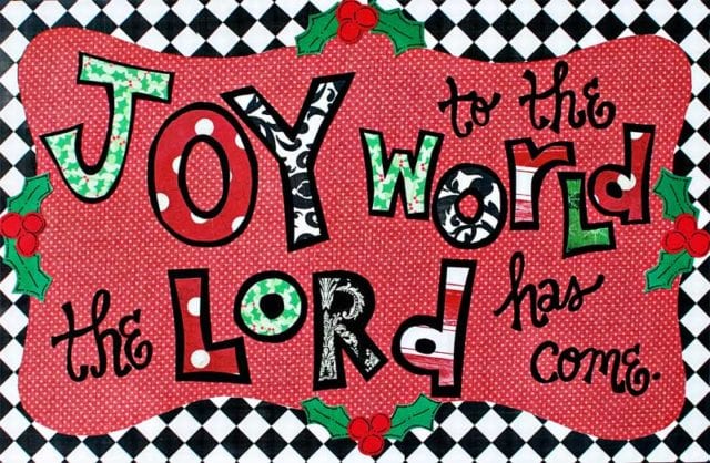 Christmas bulletin board