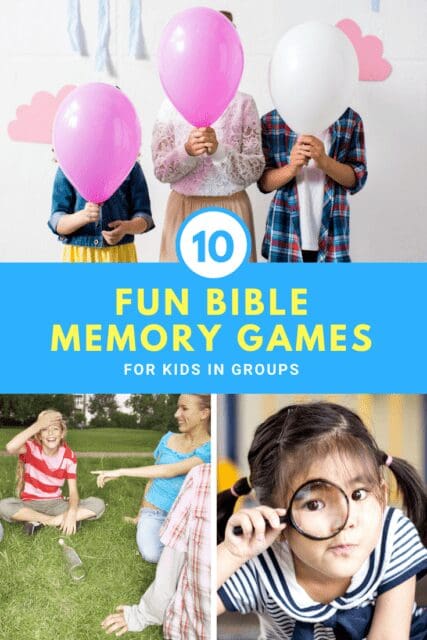 Bible memory games