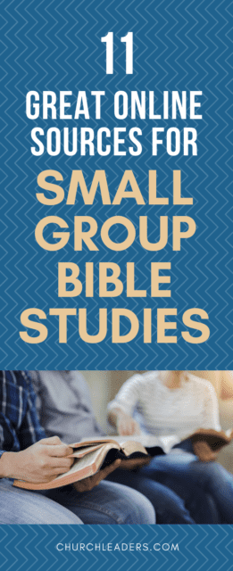 small group Bible studies