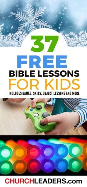 Sunday school lessons for kids
