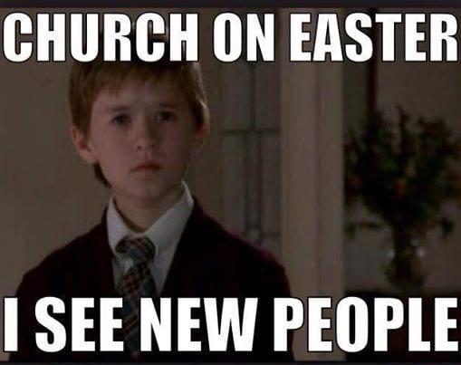 Sweeter than a chocolate Easter bunny, these Easter memes will make you laugh and think. Perhaps even jump for joy. Definitely laugh out loud. #Easter #lol #Easterhumor #Eastermeme #Eastermemes #Jesuslaughs #Joy #Resurrection #Easter