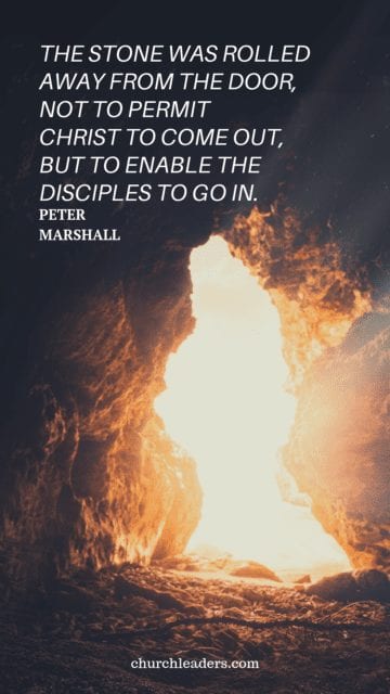 Easter quotes Peter Marshall