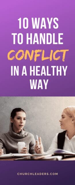 how to handle conflict