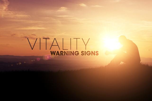 3 Spiritual Vitality Warning Signs for Pastors