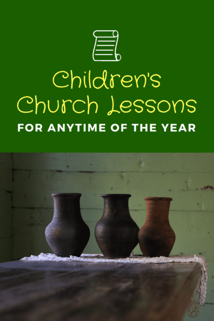 children's church lesson