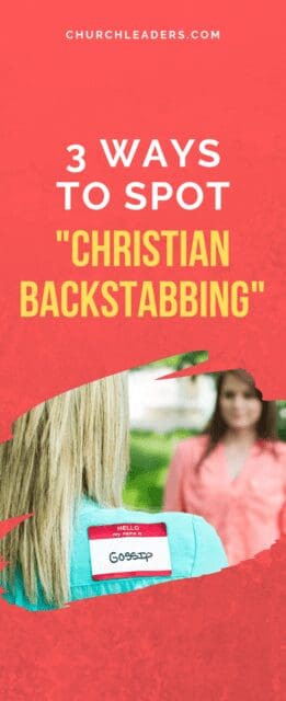 backstabbing