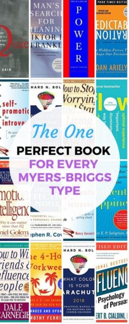 Is there one perfect book for each of the 16 Myers-Briggs Types? Why yes there is!