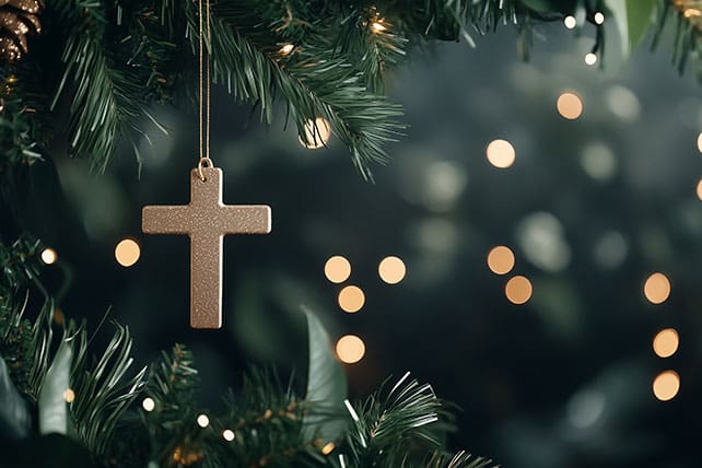 Christmas tree gospel message