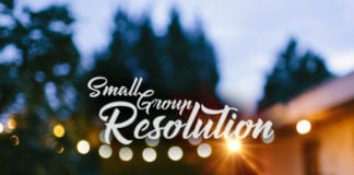 Small Group Resolutions for the New Year