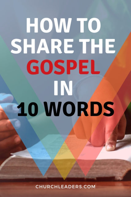 share the gospel with kids