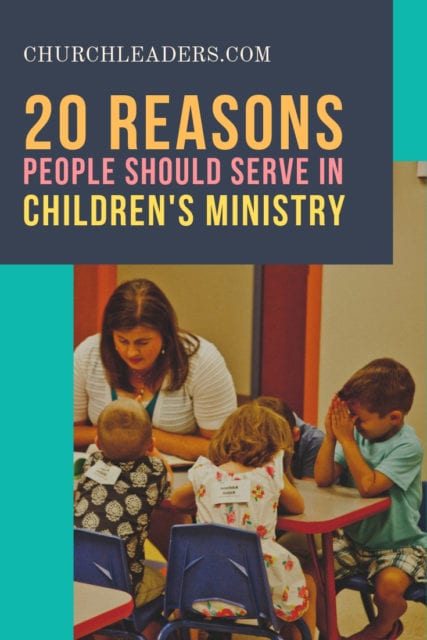 Serve in Children's Ministry