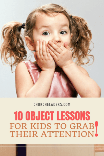 bible object lessons for kids