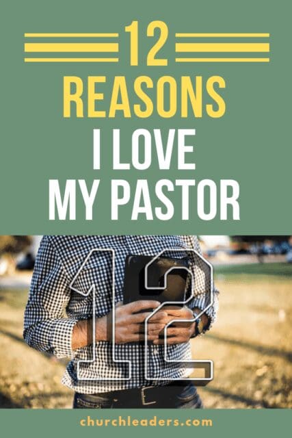 I love my pastor
