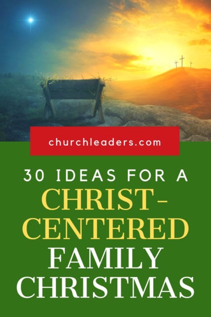 Christ-centered family Christmas