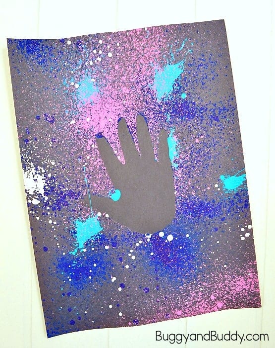 Father's day crafts for kids Galaxy ART