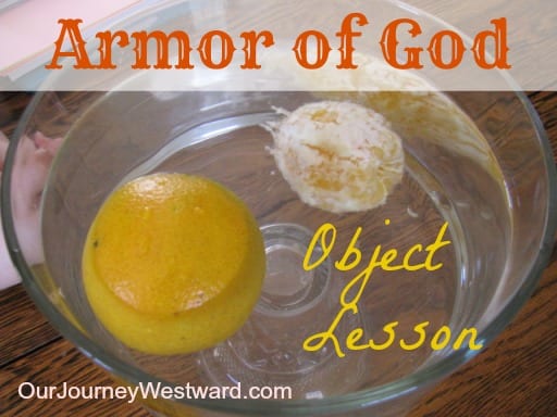 armor of God object lesson