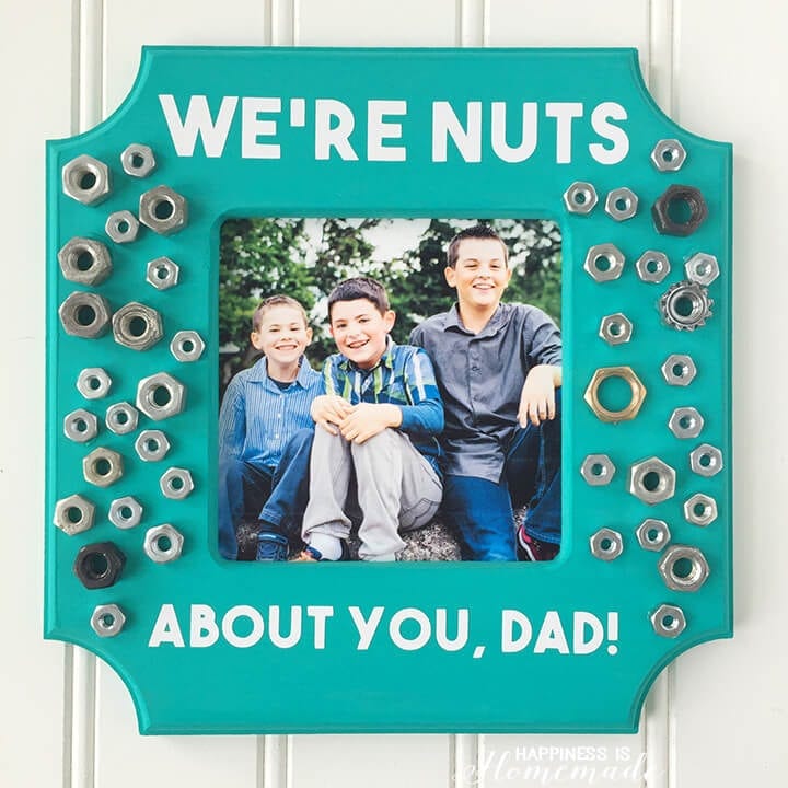 Father's Day crafts for kids Nuts about You Dad