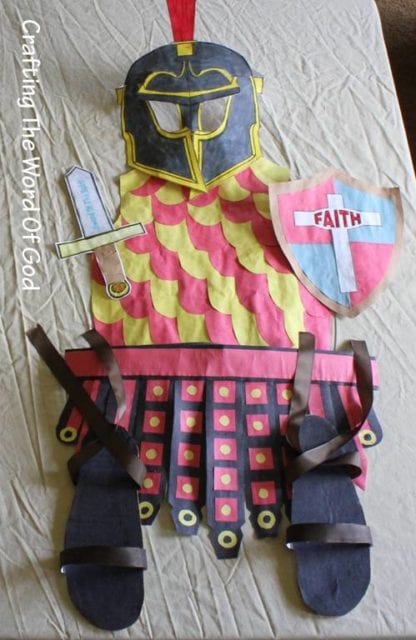 Armor of God for Kids crafts