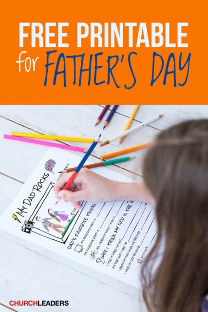 Father's day sale activities for church