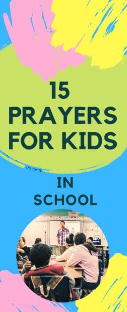 prayers for kids in school