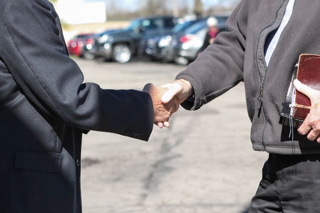 church greeting