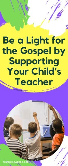 supporting your child's teacher