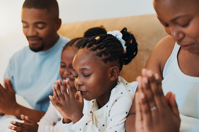 strong christian parents