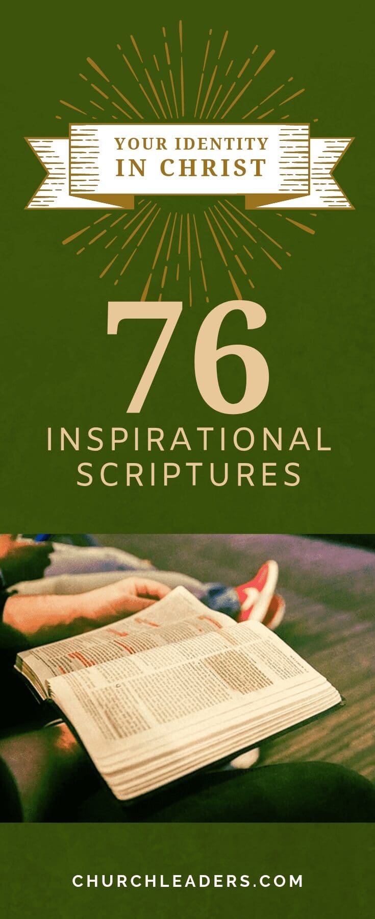 Individuality Scriptures Identity in Christ Verses: 76 Inspirational Scriptures