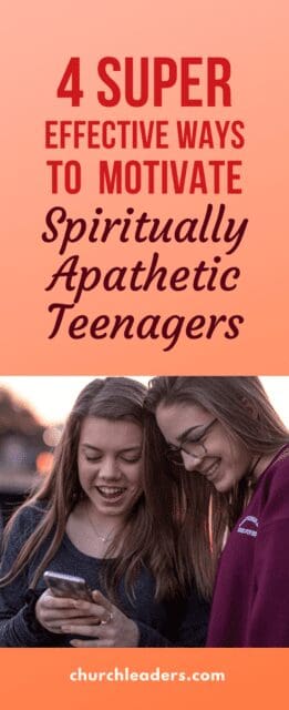 spiritually apathetic teenagers
