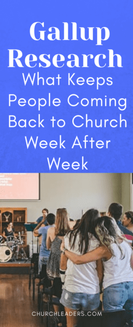 keep people coming back to church