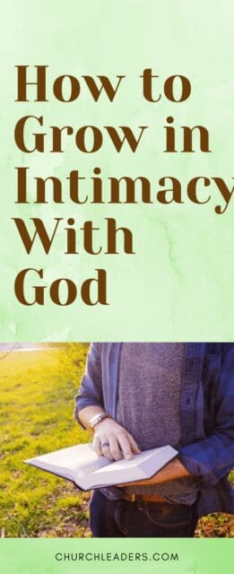 intimacy with God