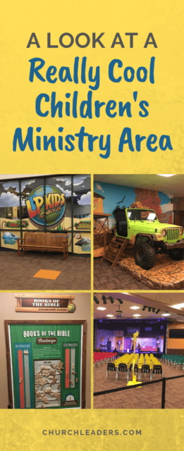 cool children's ministry area