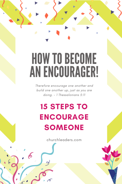 how to become an encourager