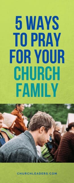 pray for your church family