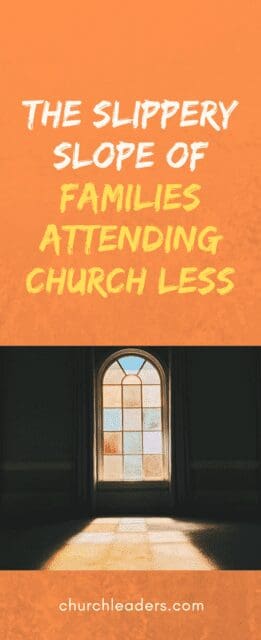 attending church