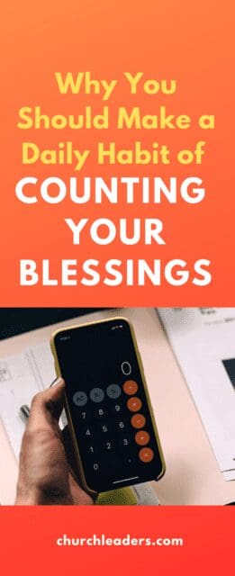 count your blessings