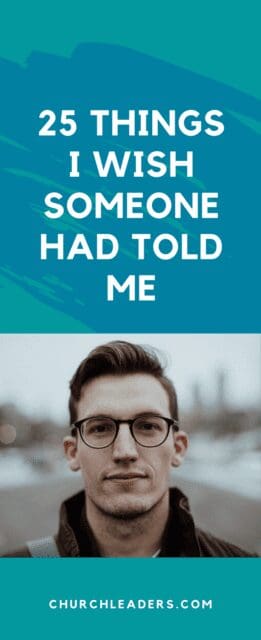 i wish someone had told me