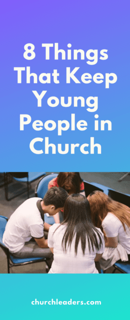 keep young people in church