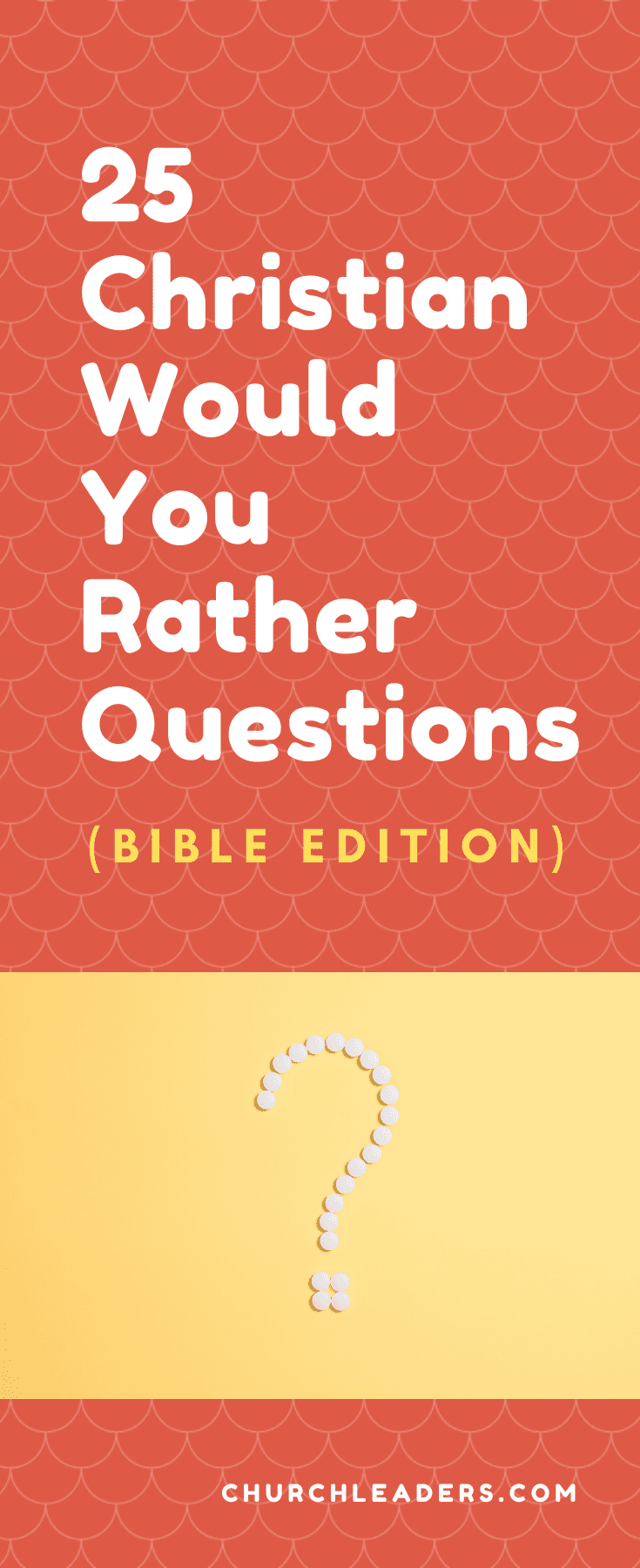 Would You Rather Questions Featuring the Bible Edition