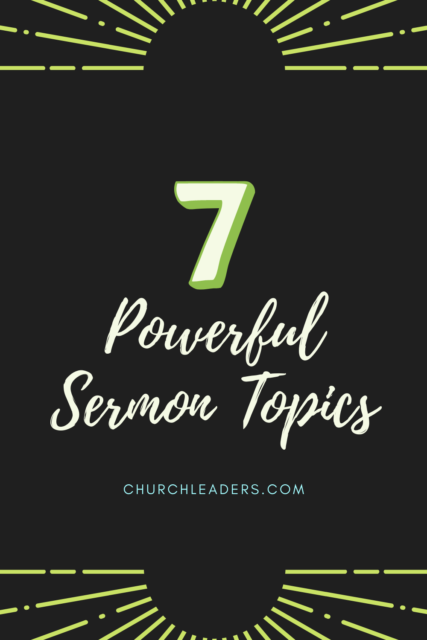 sermon topics