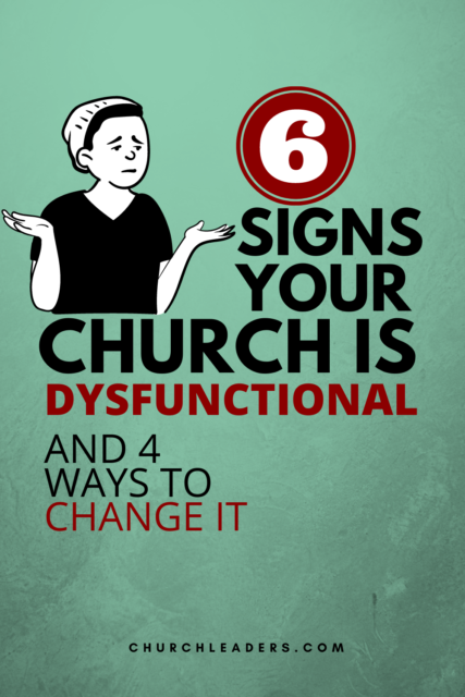 your church is dysfunctional