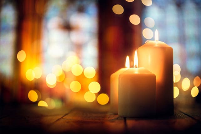 Advent worship service